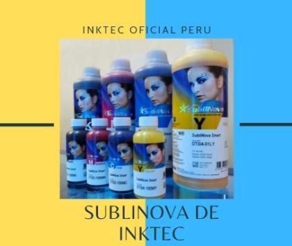 TINTAS INKTEC PARA SUBLIMACION