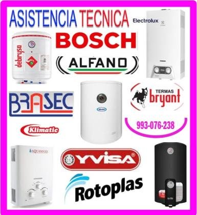 Reparación de termas a gas Bryant 993076238