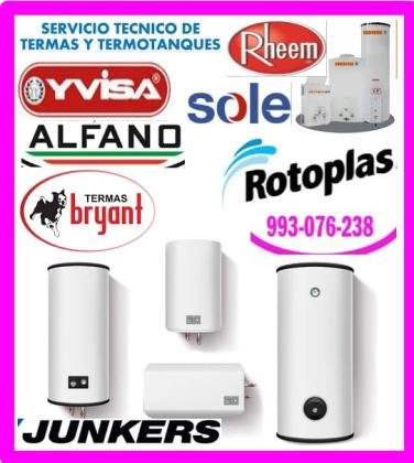 Reparación de termas a gas Bryant 993076238