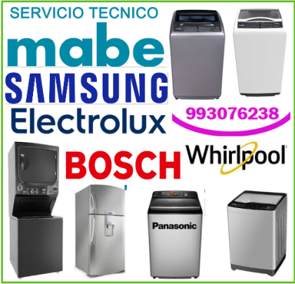 Frigidaire reparaciones de lavadoras y secadoras.