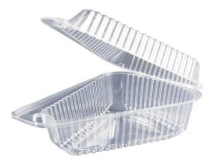 envases triangular para porcion de tortas