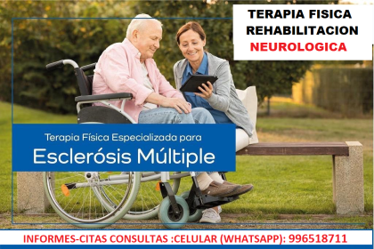 TERAPIA EN NEUROREHABILITACION ACV-PARKINSON-PARALISIS FACIAL-ESCLEROSIS MULTIPLE-LESION MEDULAR