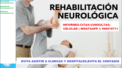 TERAPIA EN NEUROREHABILITACION ACV-PARKINSON-PARALISIS FACIAL-ESCLEROSIS MULTIPLE-LESION MEDULAR