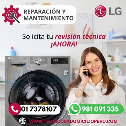 CERTIFICADOS #REPARACIÓN #LAVADORAS LG /981091335/-Jesus Maria