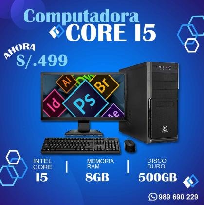 oferta irresistible en computadoras core i5