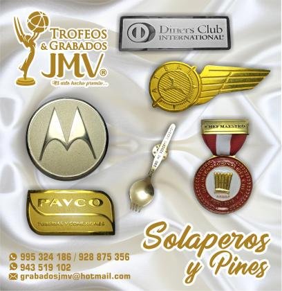 SOLAPEROS / RECORDATORIOS EN METAL