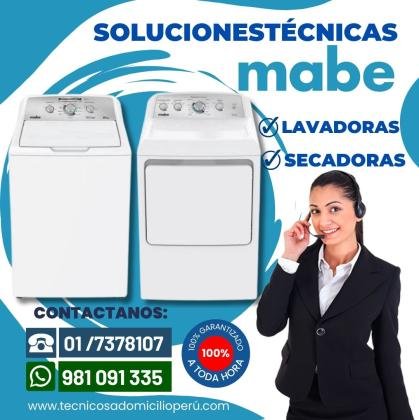 !!Atencion!!  Mabe *Reparación de Lavadoras 981091335::La Victoria