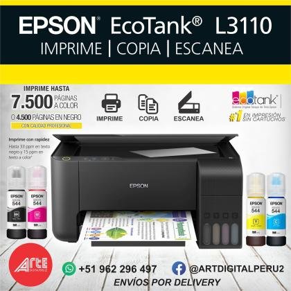 Impresora Multifuncional Epson EcoTank L3110
