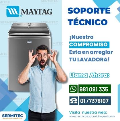 Mejor ! Servicio Tecnico «Maytag» Lavadora- Secadoras 981091335-Barranco