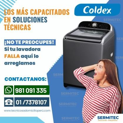 Soluciones «COLDEX» Reparación de Lavadora 981091335- Cercado de Lima