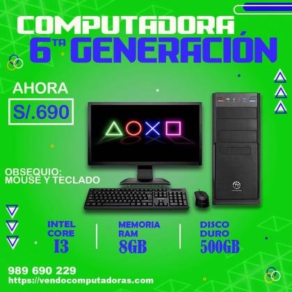 VENTA COMPUTADORA 6ta GENERACIÓN