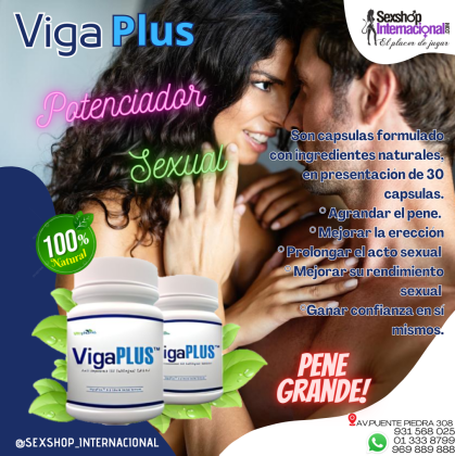 VIGAPLUS™/POTENCIADOR DEL SEX/DESARROLLO PENEANO/CEL 931568025
