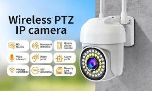 Vigilancia Exterior Avanzada: Cámaras IP 1080P con Seguridad WiFi, PTZ, Impermeabilidad, Auto Segui
