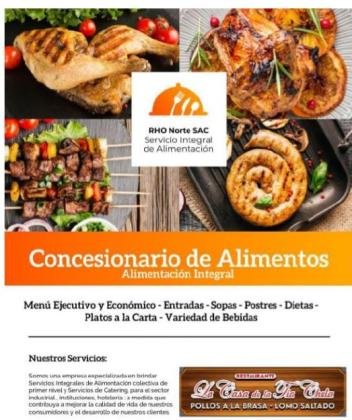 Concesionario de Alimentos