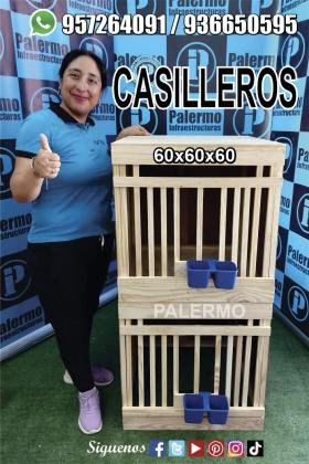 jaulas en madera para gallos