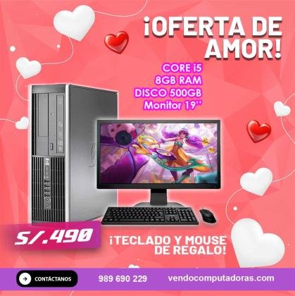 Regala innovación y potencia este San Valentín: Laptop HP Core i5 en venta