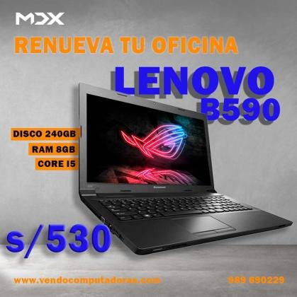 Sigue en Sintonia con Laptop Lenovo B590
