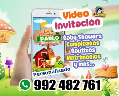 VIDEOS ANIMADOS - INVITACION EN VIDEOS -