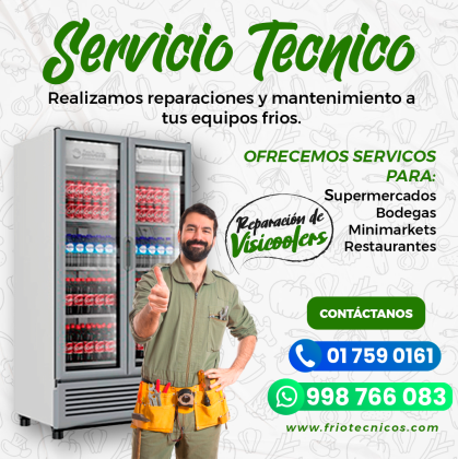 ASISTENCIA INMEDIATA! TÉCNICOS DE  VISICOOLER EN BARRANCO