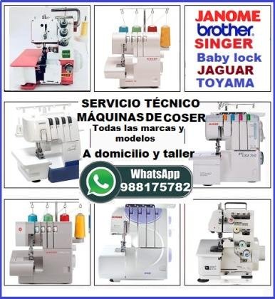 Servicio técnico de máquinas de coser
