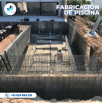 Fabricación de piscina , Piscina Smart ,  Piscina en casa , Piscinas modernas , Piscinas en patio