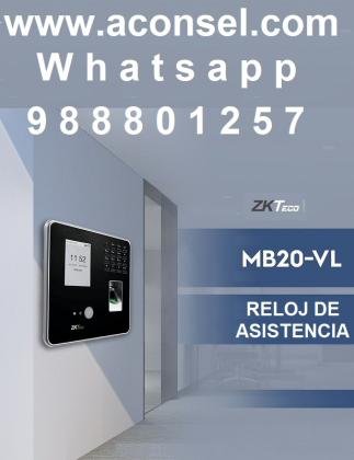 Terminal de Asistencia y Acceso (MB20-VL)