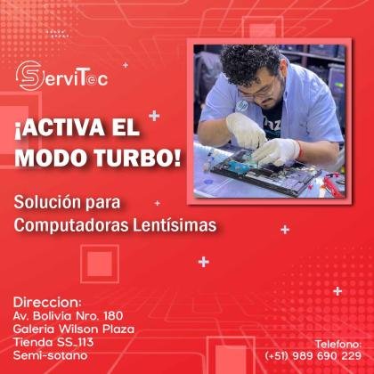 ¡Haz Que Tu Laptop Vuela! Reparación Exprés