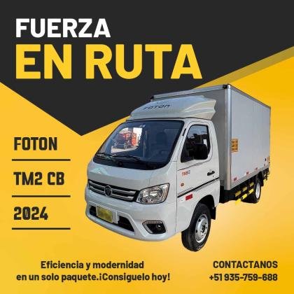 Innovación y Fuerza: FOTON TM2 CB 2024