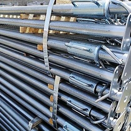 Puntal Reforzado Importado electrogalvanizado de 2,20 a 4.00m