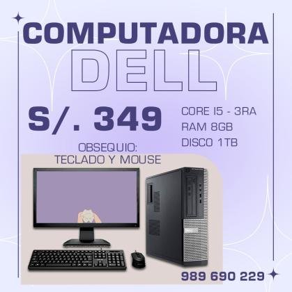 Renueva tu Equipo: Core i5 con 8GB RAM, Monitor y Accesorios Gratis