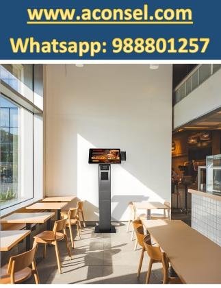 Pantalla Táctil de 21,5 pulgadas con Kiosko de Autoservicio