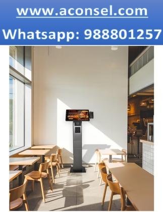 Pantalla Táctil de 21,5 pulgadas con Soporte de Suelo Integrado