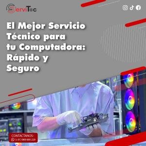 ¡TU COMPUTADORA COMO NUEVA HOY MISMO!