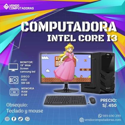 ⚡ ¡ACTUALIZA TU ESPACIO CON ESTA PC CORE I3!